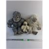 Image 1 : (3) Plush Monkey Toys