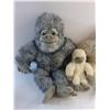 Image 2 : (3) Plush Monkey Toys