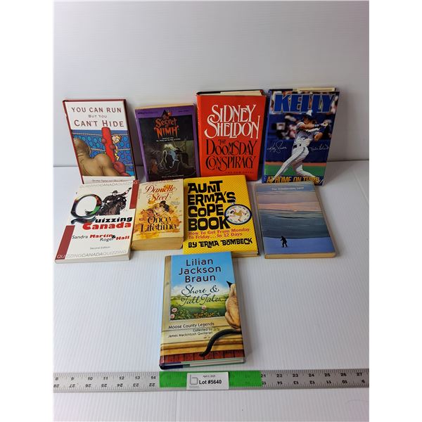 (9) Books- The Unbelievable Land, Short & Tall Tales, Quizzing Canada