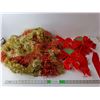 Image 1 : Christmas Lot- Garland, Ribbons