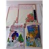 Image 2 : Christmas Lot- Placemats, Gift Bags, Stencils, Misc.