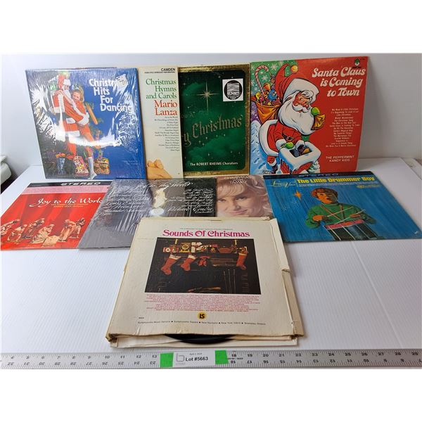 (11) Christmas Records