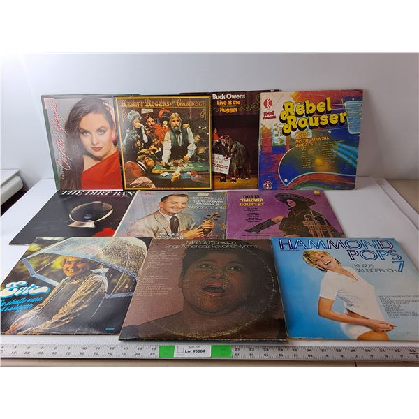 (12) Records- Kenny Rogers, Buck Owens, Crystal Gayle, Misc.