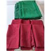 Image 2 : (4) Tablecloths- Various Sizes, (12) Napkins