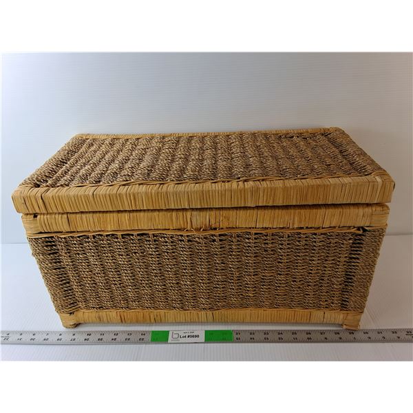 Wicker Storage Bin