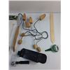 Image 5 : Whisks, Shoe Stretchers, T Labels, Chain, Thread Spool and Misc