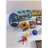 Image 2 : Kids' Toys, The Incredibles Figurines, Star Wars Puzzle, Box of Tricks, Football, Yo Yo and Misc