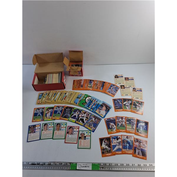 Various Score Baseball Rookie and Trading Cards