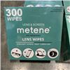 Image 2 : 4 BOXES OF LENS CLEANING WIPES, 300 PCS PER BOX