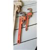 Image 2 : 24" ALUMINUM PIPE WRENCH AND 2 STEEL PIPE WRENCHES