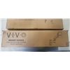 Image 2 : VIVO DUAL VERTICAL MONITOR EXTRA TALL DESK MOUNT AND PNEUMATIC ARM SINGLE ULTRAWIDE MONITOR WALL MOU