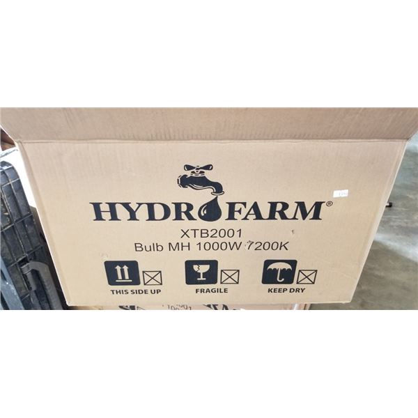NEW CASE OF 12 XTRASUN 1000W METAL HALIDE LIGHT BULBS, 7200K