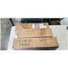 Image 1 : VIVO TRIPLE MONITOR DESK STAND, DUAL MONITOR DESK STAND AND KEYBOARD TRAY