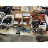 Image 1 : ASSORTED DRILLS, FISHING REELS AND HEADLIGHTS