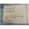 Image 2 : 2 NEW VIVO WHITE MONITOR RISERS