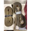 Image 2 : TOTE WITH 3 HEAVY DUTY TRUCK STRAPS