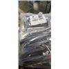 Image 2 : NEW BLACK DOORS STOPPERS, 14 NEW PACKS OF 12