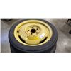 Image 2 : 2 PIRELLI AND 2 YOKOHAMA TIRES ON RIMS WITH SPARE TIRE