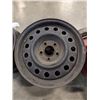 Image 2 : SET OF FOUR 17" 5 BOLT STEEL RIMS