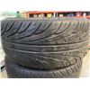 Image 2 : SET OF FOUR TIRES ON RIMS, 225/35ZR20