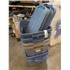 Image 1 : 6 RUBBERMAID STORAGE TOTES, AND 5 LIDS