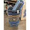 Image 3 : 6 RUBBERMAID STORAGE TOTES, AND 5 LIDS