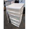 Image 2 : PLASTIC FOLDING TABLE AND ROLLING ORGANIZER