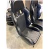 Image 2 : SET OF 2 RACING BUCKET SEATS