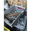 Image 1 : 3 BINS OF LARGE BOLTS AND WASHERS