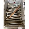 Image 2 : 3 BINS OF LARGE BOLTS AND WASHERS