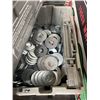 Image 3 : 3 BINS OF LARGE BOLTS AND WASHERS
