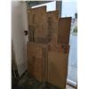 Image 1 : LOT OF VARIOUS SIZE PLYWOOD, STRAND AND MDF BOARD