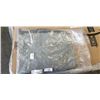 Image 1 : NEW 60L 100% WATERPROOF DRY BAG BACKPACK, EMEI BRAND, GREY RETAIL $75