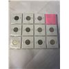 Image 2 : 11 CANADIAN 1967 CENTENNIAL RABBIT NICKELS