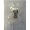 Image 2 : ROUGH CLEAR QUARTZ DISPLAY WITH FOSSILS, MIXED TUMBLED STONES AND SMOKEY QUARTZ ANGEL PENDANT