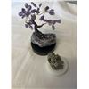 Image 1 : AMETHYST TREE WITH PYRITE STONE