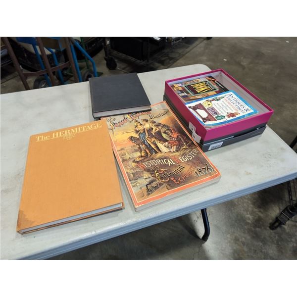 LOT OF VINTAGE AND ANTIQUE BOOKS