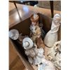 Image 2 : BOX OF COLLECTIBLE PORCELAIN FIGURES