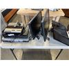 Image 1 : DVD PLAYERS AND VINTAGE CASSETTE RECORDER, 3 COMPUTER MONITORS, ALL WORKING