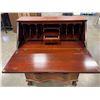 Image 2 : ANTIQUE SERPENTINE FRONT DROP FRONT DESK