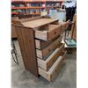 Image 2 : PINE 6 DRAWER IKJEA DRESSER WITH GALLERY TOP