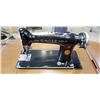 Image 2 : SINGER SEWING MACHINE IN CABINET