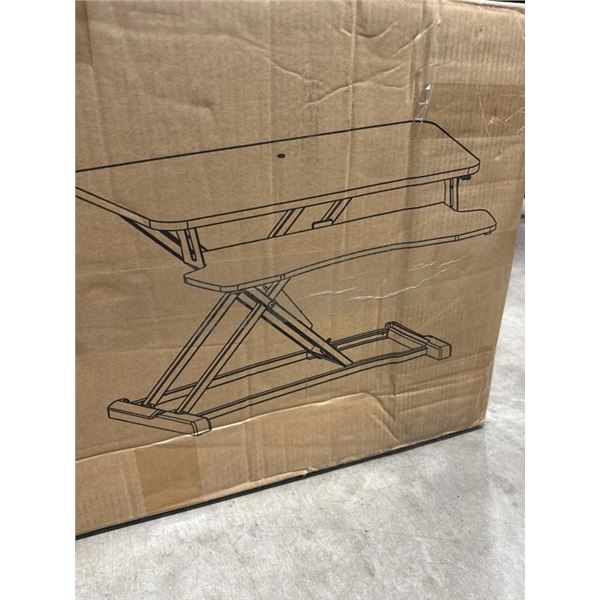 VIVO BLACK DESK RISER