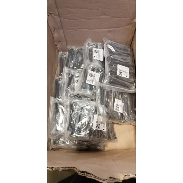 NEW BLACK DOORS STOPPERS, 14 NEW PACKS OF 12