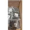 Image 2 : NEW BLACK DOORS STOPPERS, 14 NEW PACKS OF 12