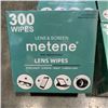 Image 2 : 4 BOXES OF LENS CLEANING WIPES, 300 PCS PER BOX
