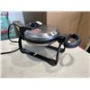 Image 1 : HAMILTON BEACH BELGIAN FLIP WAFFLE MAKER - TESTED WORKING, RETAIL $79