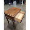 Image 3 : ANTIQUE SMALL 2 DOOR CUPBOARD AND NIGHT STAND