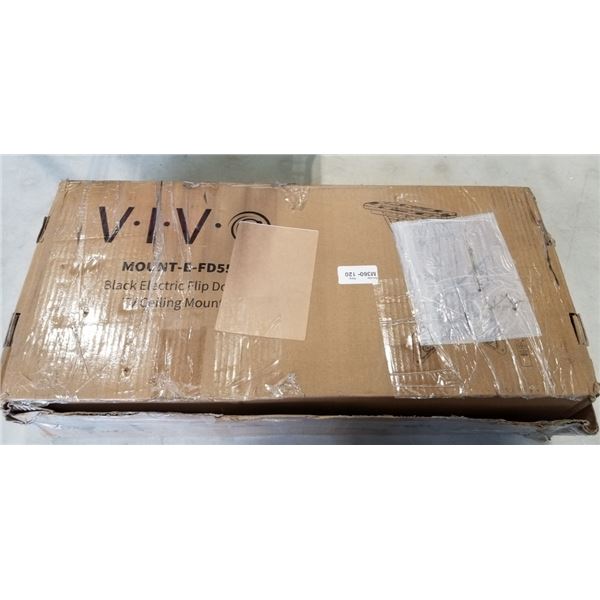 VIVO ELECTRIC FLIP DOWN CEILING TV MOUNT WITH REMOTE UP 55INCH