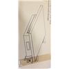 Image 2 : BLACK 24" X 14" DESK EXTENSION WITH STORAGE